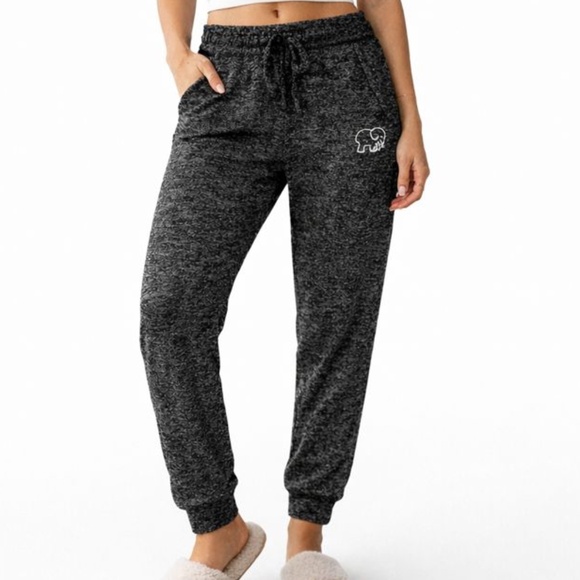 ivory ella Pants - Ivory Ella Black and White Joggers
